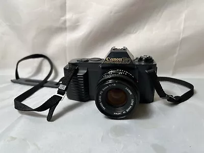 Vintage Canon T50  SLR Film Camera W/ Canon FD 50mm Lens • $24