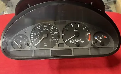 02-05 BMW 325I E46 AT INSTRUMENT CLUSTER SPEEDOMETER MPH TACH ODOMETER 5 Speed • $75