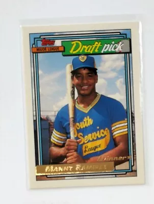 1992 Topps #156 Manny Ramirez Gold Cleveland Indians • $5.99