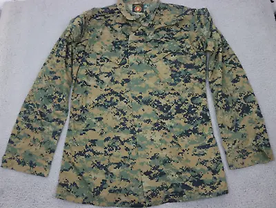 US Marine Corps Digital Camo Military Jacket Insect Guard Size Medium XXLong • $10.50