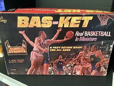 Vintage Bas-ket Board Game 1969 Cadaco Basketball Game #165 Condition Is Pre-Own • $27.99