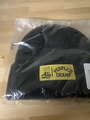 Muhammad Ali Peoples Champ Boxing Roots Of Fight Knit Beanie Hat Bnwt • $30