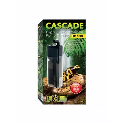 Exo Terra Cascade High Performance Waterfall Pump & Filter HP180 Frog Terrariums • $76.95