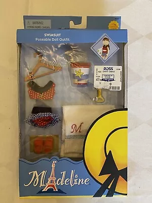 2002 Madeline 8  Posable Doll Swimsuit Fashion Learning Curve French NRFB Cute! • $28.90