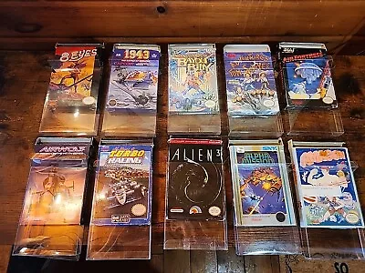 10 Nintendo NES CIB Box & Game Lot • $82.76