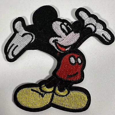 Mickey Mouse Embroidered Iron On Patch Appliqué - NEW • $3.75