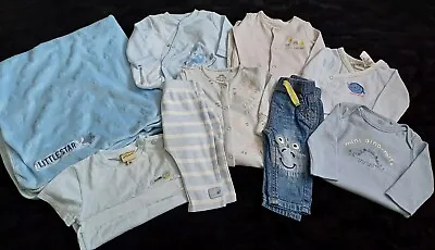 £6.20 • Buy Baby Boys Clothes Bundle Size 0 To 3 Months By Next Baby H&M George Etc 