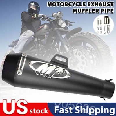 Motorcycle Exhaust Muffler Pipe M4 DB Killer Slip On Exhaust For GSXR 750 YZF R6 • $35.85