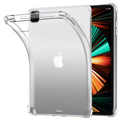 $28.99 • Buy Slim Lightweight Transparent TPU Back Cover For IPad Air 5 4 Pro 11 12.9 10.5''