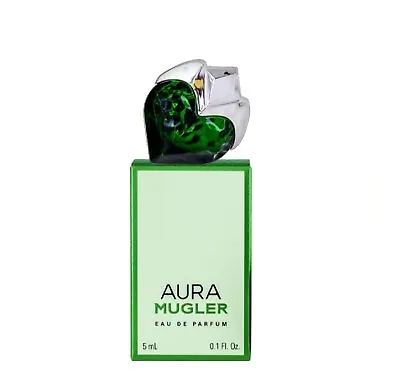 Aura Mugler By Thierry Mugler Eau De Parfum Miniature Splash Perfume For Women • $12.99