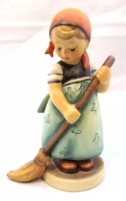 M.I. Hummel Little Sweeper Figurine Girl With Broom TMK 3SS • $33.59