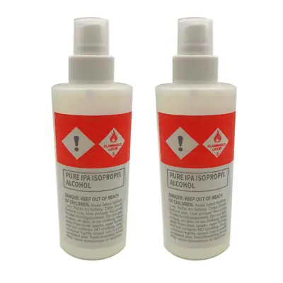 2x Bottle Spray Isopropyl Alcohol 75% 250ml House Office Cleaning • $19.98