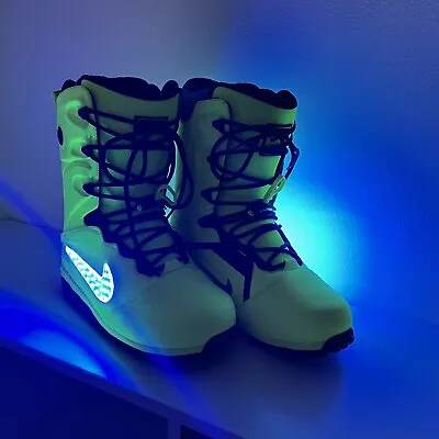 Nike Snowboard Boots Lunarendor 11 Volt Hyperstrike Promo Sample Light Olympic • $2199.99