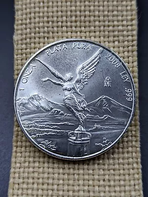 2008 Silver Libertad 1 Oz - Very Scarce !!! Mint Condition Price Is X 1 Coin • $55