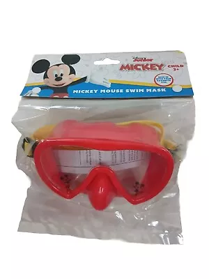 Mickey Mouse Childs Swim Mask With Nose Cover Ages 2+ New • $8.47