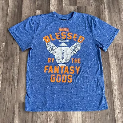 Matthew Berry's Fantasy Life T-Shirt Men's Blessed By The Fantasy Gods Football • $7.95