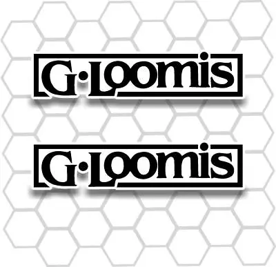 G-Loomis Graphics Marine Decals Professional Vinyl • $5.25