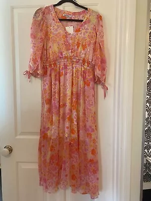 Just Jeans -Flower Power Dress - Size 10 - BNWT  RRP $119.95 • $29.95