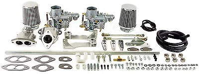 $439.95 • Buy Empi 47-7411 Epc Dual 34 Carburetor Kit Vw Dune Buggy Bug Ghia Thing Trike Baja