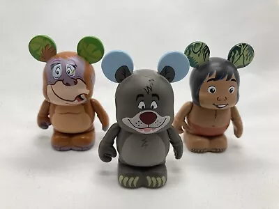 Disney Vinylmation JUNGLE BOOK Set Of 3 Baloo The Bear Mowgli King Louie Walt • $14.99