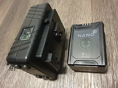 Core SWX 98Wh Nano V-Mount Battery + Dual Charger X2S Cine Dtap Cinema • $325