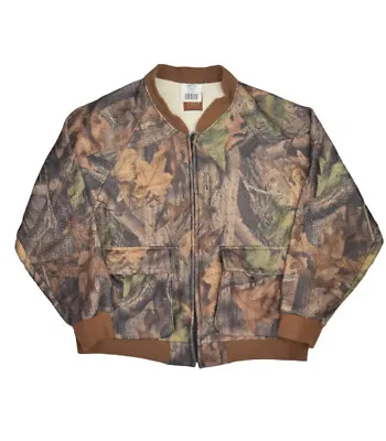 £29.02 • Buy Vintage Ace Outdoor Outfitter Advantage Timber Camouflage Jacket Mens XL Hunting