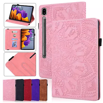 Shockproof Tablet Case Pattern Flower Stand Full Cover For Samsung Galaxy Tab • $16.77