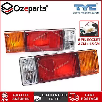 Pair LH+RH Tail Light Lamp For Nissan Navara D21 D22 D40 D23 NP300 Tray Cab • $36.30