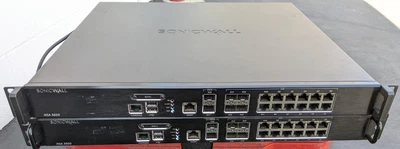 $174.97 • Buy Pair Of SonicWall NSA 3600 Security Appliances