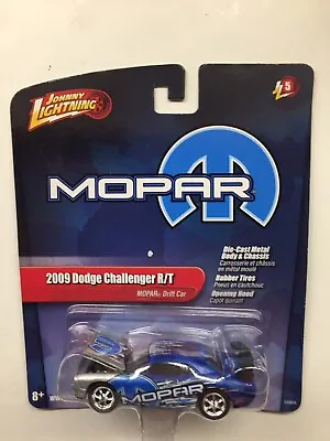 Johnny Lightning Mopar 2009 Dodge Challenger R/T Drift Car Blue Release 5 • $8.95