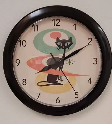 Mid-Century Modern Design Wall Clock EXCELLENT • $20