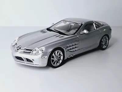 Maisto - Mercedes-Benz SLR McLaren Silver - 1:18 Diecast - No Box • $39.99