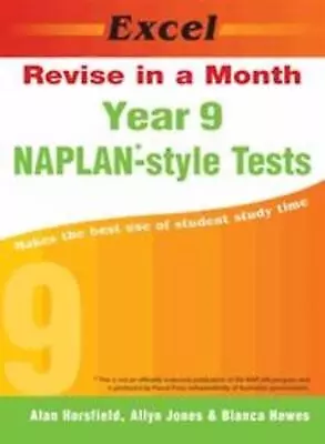 Naplan-style Tests - Year 9 By Alan Horsfield (English) Paperback Book • $39.59