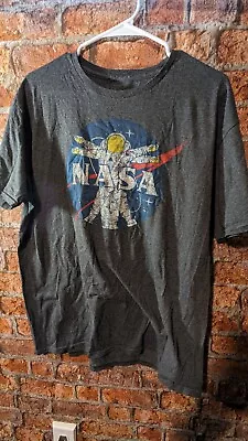 NASA Vintage T Shirt With Astronaut In Michelangelo Drawing  • $13.99