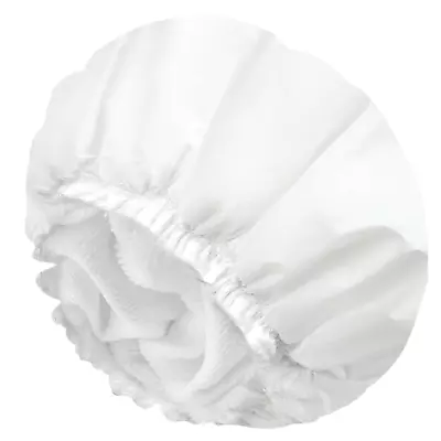 Shower Caps For Women Terry Cloth Lined EVA Exterior Elastic And Reusable Bath  • $18.99