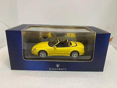 IXO 1:43 MOC029 Maserati Spyder Cambiocorsa Yellow - NEW • $50