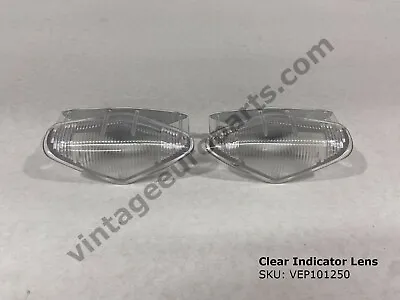 Clear 2x Indicator Lens Mercedes 220SE 280SE 3.5 Coupe W111 W108 W109 W112 • $119