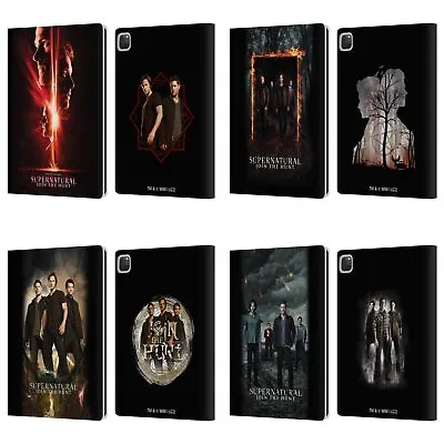 £24.95 • Buy OFFICIAL SUPERNATURAL KEY ART LEATHER BOOK WALLET CASE COVER FOR APPLE IPAD