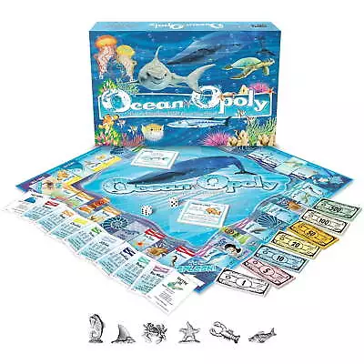 Ocean Opoly Board Game By  • $21.40