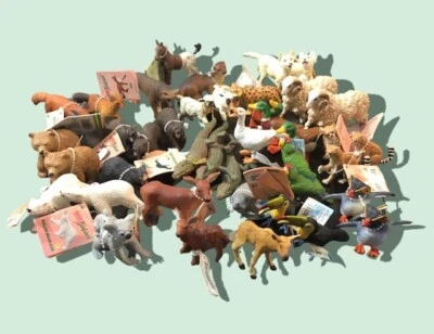 $114.95 • Buy Vintage Lot 41 Plastic Animals - Unusual, Htf Discontinued. Some With Tags.