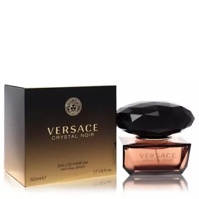 Crystal Noir By Versace Eau De Parfum Spray 1.7 Oz For Women NEW IN SEALED BOX. • $49