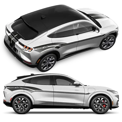 MACH-E Shelby Style Racing Stripes Set For Ford Mustang Mach-E 2020 - 2023 • $114.75