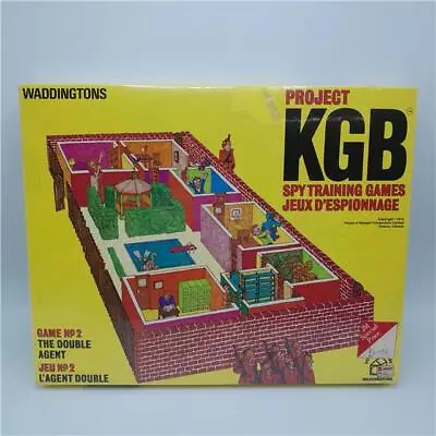 Vintage Never Opened Waddingtons Project KGB: A Spy Training Board Game  • £9.99