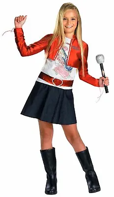 Hannah Montana Miley Cyrus Pop Star Fancy Dress Halloween Child Costume 6991 • $41.85