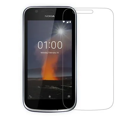 1x Nokia 1 Heavy Duty Foil Glass Safety 9h Tempered Screen Protection • $25