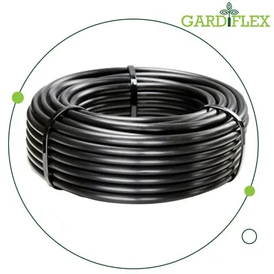 Gardiflex Irrigation Black LDPE Pipe 13mm I.D Hozelock Compatible Watering  • £4.99