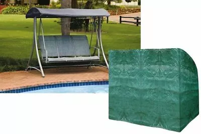 Heavy Duty Strong Waterproof 3 Seater Garden Swing Hammock Cover Zips & Cord • £14.99