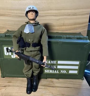 Hasbro GI Joe 12  35th Anniversary Timeless Military Police Figure And Locker • $36.99