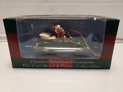 1998 Maisto Classic Christmas Santa & Rudolph In A Volkswagen Convertible Die-ca • $9