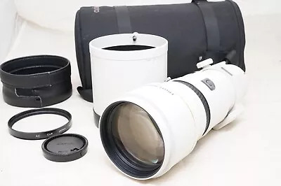 [NEAR MINT]Minolta High Speed AF APO TELE 400mm F/4.5 Sony A W/Hood From JAPAN • $899.99